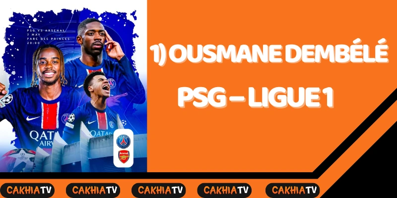 Ousmane Dembele ứng viên Quả Bóng Vàng 2025 – cakhiatv