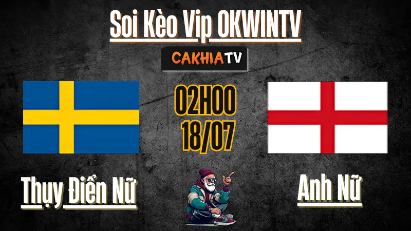 Soi kèo Nữ Thụy Điển vs Nữ Anh