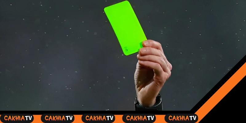 Cầu thủ nhận thẻ cam và rời sân tạm thời – cakhiatv trực tiếp bóng đá